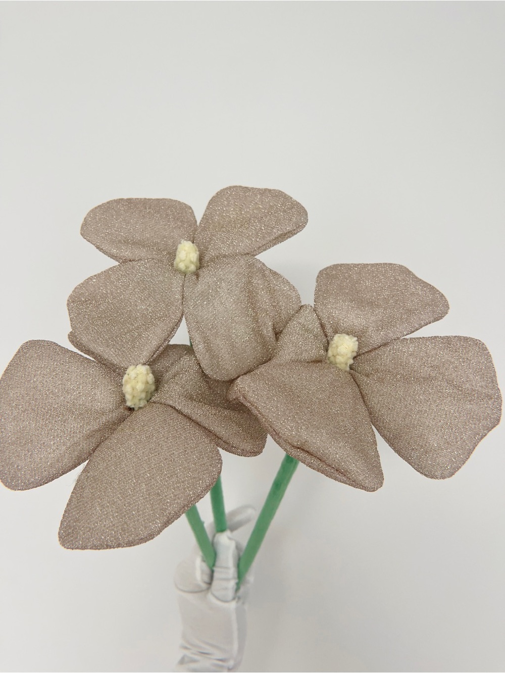 CJ Hendry Flower Shop 3 Limited Edition Shimmery Gold Poppy stems